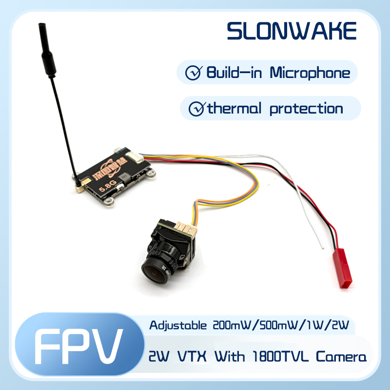 Fpv Drone Frame - Émetteur VTX SLONWAKE 5.8G 56CH 2W