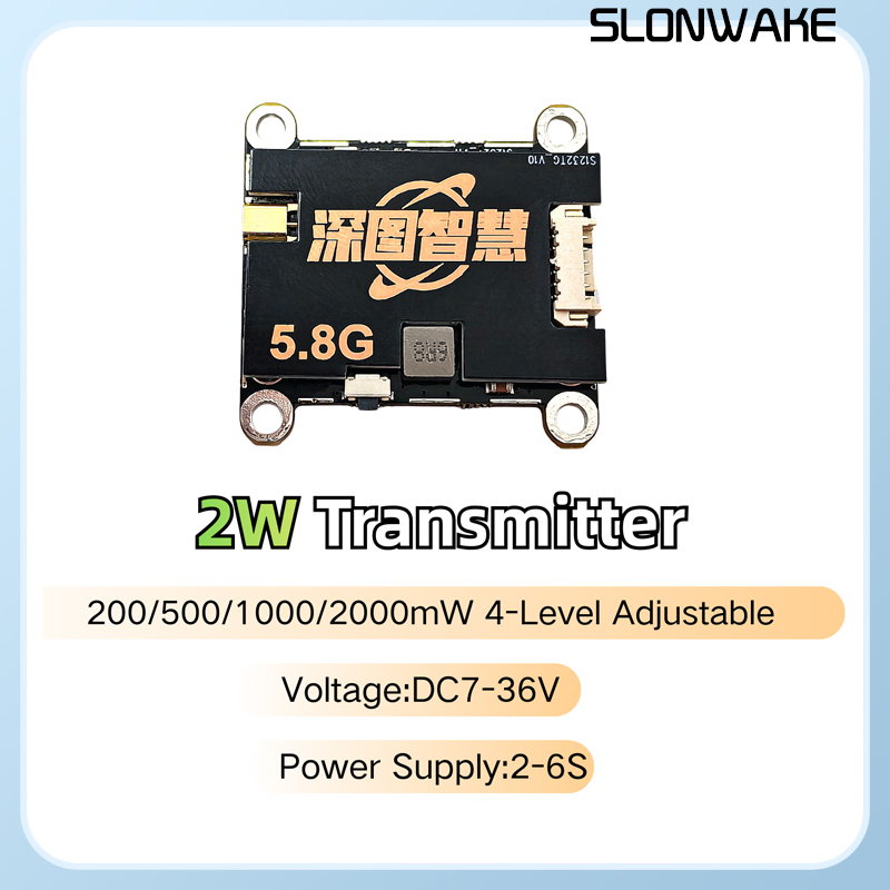 Émetteur VTX SLONWAKE 5.8G 56C - Fpv Drone Frame avis et prix
